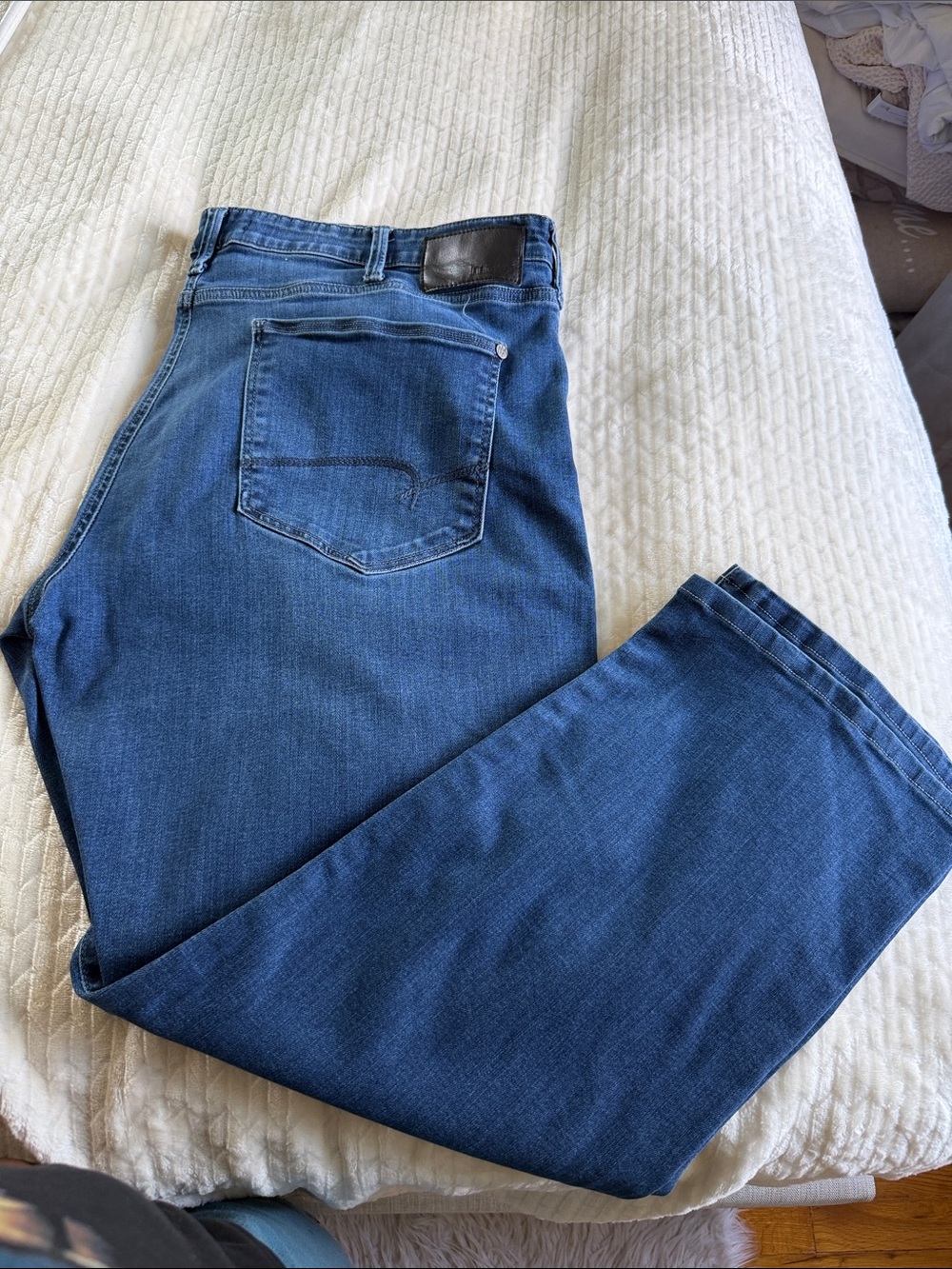 Mavi Men's Mid Blue Straight Jeans
